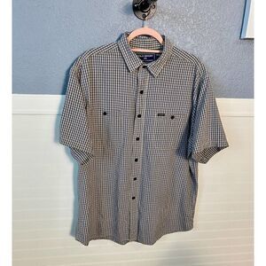 Ralph Lauren Polo Sport Plaid Button Down Collared Shirt Men's Size XL